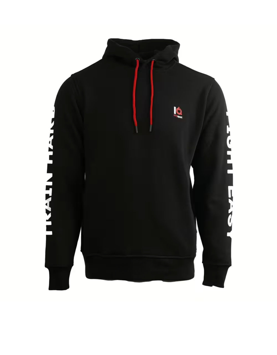 IQ Training Hoodie "Train hard" Unisex black