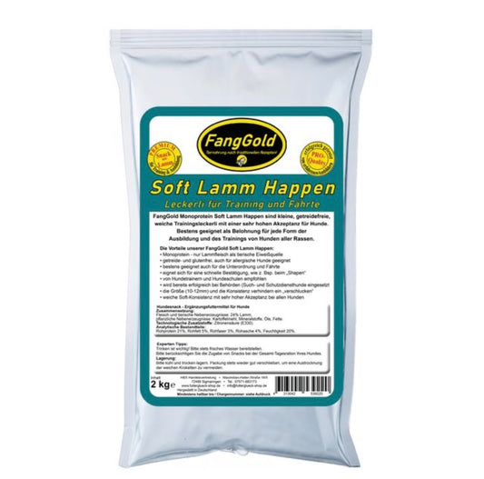 FANGGOLD SOFT LAMB BITES 2 KG