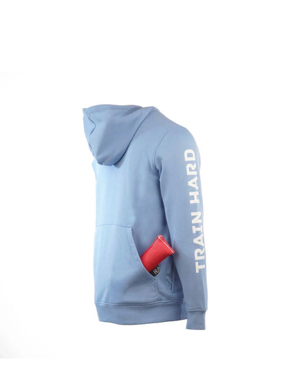 IQ TRAINING HOODIE 'TRAIN HARD ICE' BLUE LIMITED EDITION
