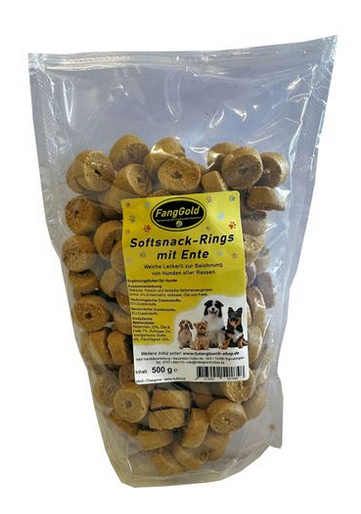 FangGold Softsnack-Rings con Anatra 500 g